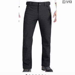 Outdoor Venture Men’s Waterproof Wind Fleece Lined Pants